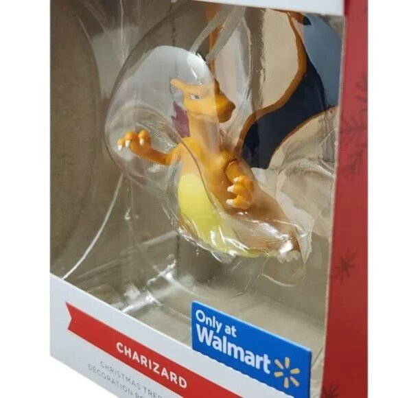 Hallmark 2023 Pokemon Charizard Ornament Walmart Exclusive Pokémon Ornament NEW - Picture 3 of 10
